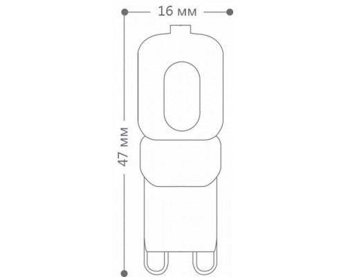 Лампа светодиодная Feron LB-430 G9 5Вт 6400K 25638