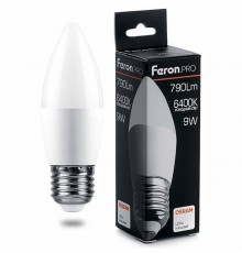 Лампа светодиодная Feron LB-1309 E27 9Вт 6400K 38064