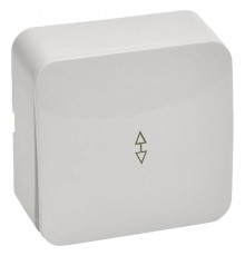 Выключатель одноклавишный Stekker София 49386