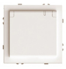 Розетка с заземлением и со шторкой, без рамки с крышкой Stekker Эмили 49907