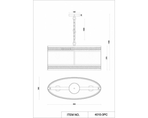 Подвесной светильник Favourite Exortivus 4010-3PC