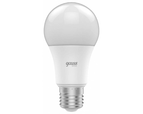 Лампа светодиодная Gauss Basic A60 E27 13.5 Вт 4100 K 1023224
