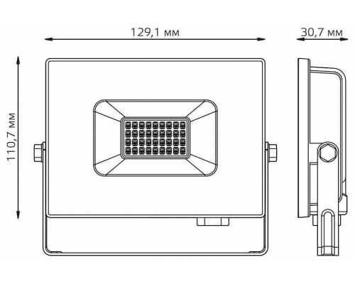 Светильник настенно-потолочный Gauss Elementary 613100620