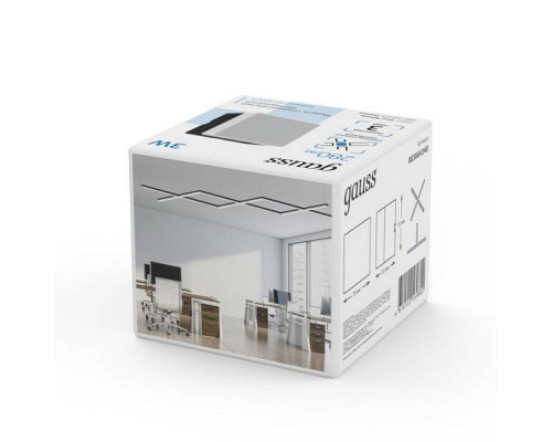 Модульный светильник Gauss Shop Lighting 883664348