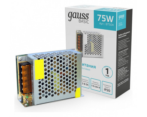 Блок питания Gauss  BT504