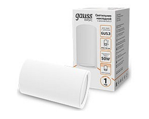 Накладной светильник Gauss Basic HD062