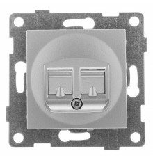 Розетка Ethernet RJ-45 без рамки Gusi Electric BRAVO С10К1-004