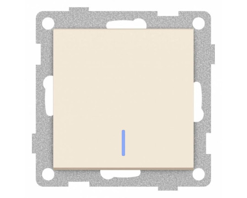 Выключатель сенсорый одноклавишный с подсветкой, без рамки Gusi Electric UGRA С11В18-003