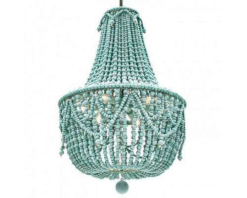 Подвесная люстра Imperiumloft Chanteuse Chandelier Turquoise 40.1993-1