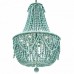 Подвесная люстра Imperiumloft Chanteuse Chandelier Turquoise 40.1993-1