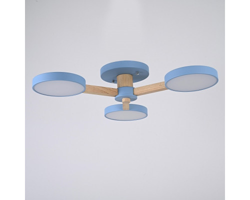 Люстра на штанге Imperiumloft TURNA Blue TURNA01