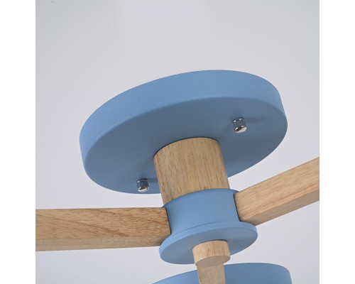 Люстра на штанге Imperiumloft TURNA Blue TURNA01