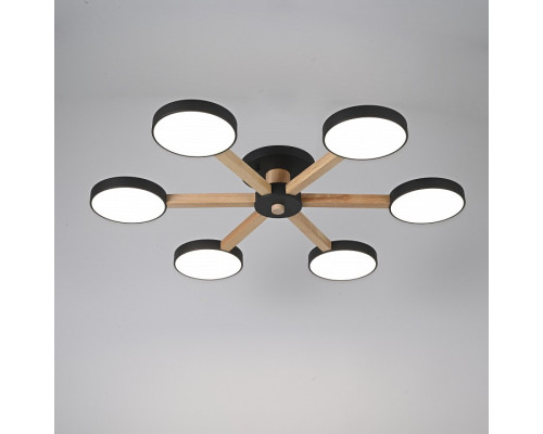 Люстра на штанге Imperiumloft TURNA Black TURNA01