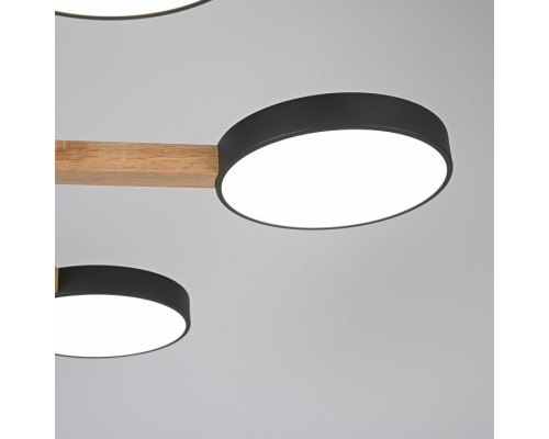 Люстра на штанге Imperiumloft TURNA Black TURNA01