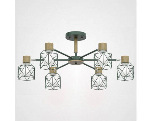Люстра на штанге ImperiumLoft Corf Green CORF-B01