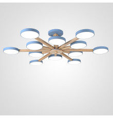 Люстра на штанге Imperiumloft TURNA Blue TURNA-B01