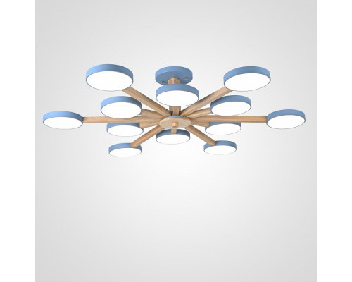 Люстра на штанге Imperiumloft TURNA Blue TURNA-B01