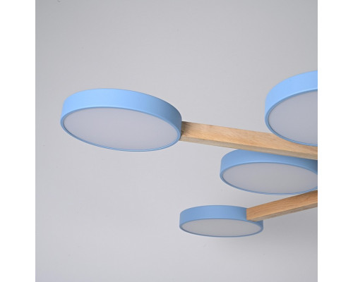 Люстра на штанге Imperiumloft TURNA Blue TURNA-B01