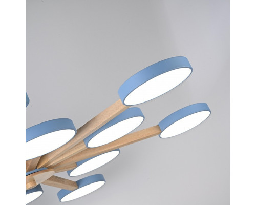 Люстра на штанге Imperiumloft TURNA Blue TURNA-B01