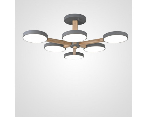 Люстра на штанге Imperiumloft TURNA Gray TURNA-B01