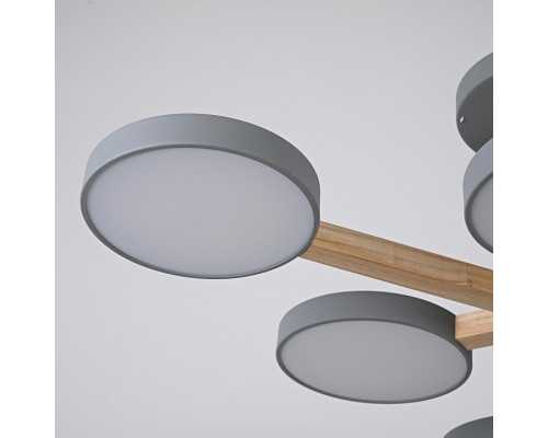 Люстра на штанге Imperiumloft TURNA Gray TURNA-B01