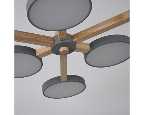 Люстра на штанге Imperiumloft TURNA Gray TURNA-B01