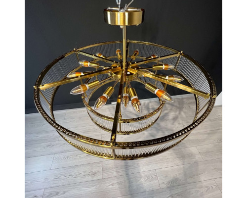 Светильник на штанге Imperiumloft RH Marais Round Chandelier 40,2668