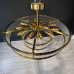 Светильник на штанге Imperiumloft RH Marais Round Chandelier 40,2668