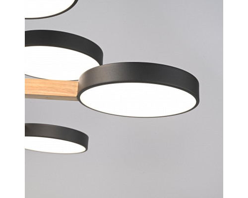 Люстра на штанге Imperiumloft TURNA Black TURNA-DBL01