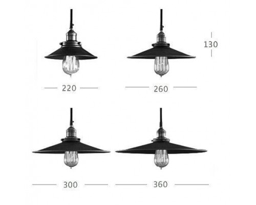 Подвесной светильник Imperiumloft Loft Cone Pendant 74716-22