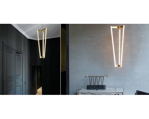 Подвесной светильник Imperiumloft Michael Anastassiades Tube Chandelier 40.2138-0