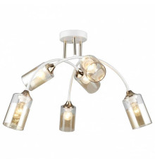 Люстра на штанге Imex MD.2196 MD.2196-6-S-WH+FGD