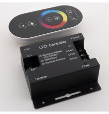 Контроллер-регулятор цвета RGB с пультом ДУ LEDS POWER T3 RF 30A 003764