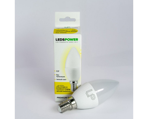 Лампа светодиодная LEDS POWER C37 006666