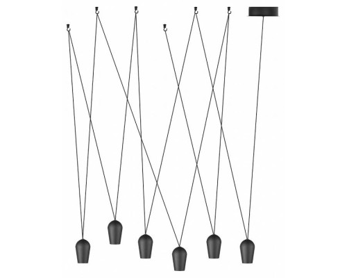 Подвесная люстра Loft it Blackout 10357/6