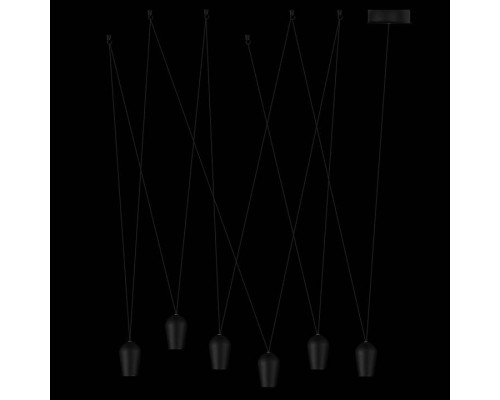 Подвесная люстра Loft it Blackout 10357/6