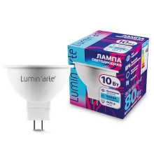 Лампа светодиодная Luminarte  GU5.3 10Вт 6500K LSTD-MR16-10W6KGU5.3
