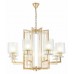 Подвесная люстра LUMINA DECO Manhattan LDP 8012-8 F.GD