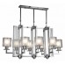 Люстра на штанге LUMINA DECO Manhattan LDP 8012-8 PR CHR