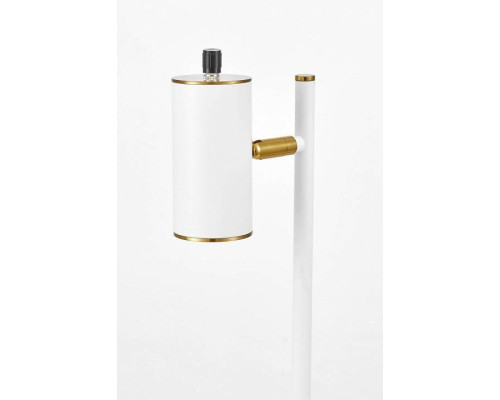 Настольная лампа офисная LUMINA DECO MIRRA LDT 7731-1 WT+MD