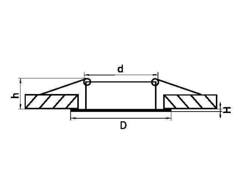 Встраиваемый светильник Lightstar Levigo 010031