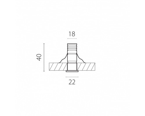 Встраиваемый светильник Lightstar Mobi 032017