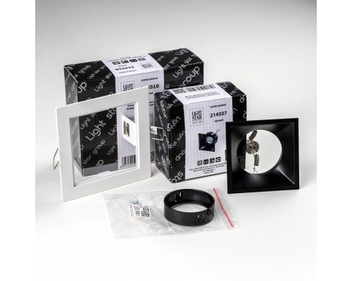 Встраиваемый светильник Lightstar Domino D51607BMOD