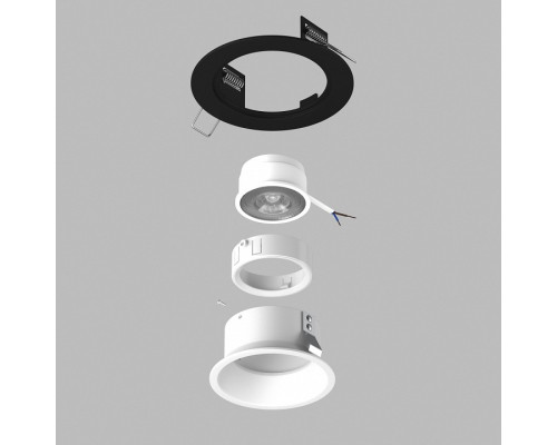 Встраиваемый светильник Lightstar Domino D61706WMOD