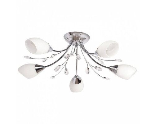 Потолочная люстра MW-Light Нежность 18 5 ламп 356015105
