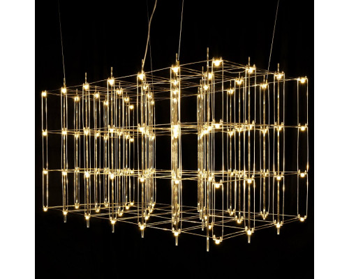 Подвесная люстра O-LUCE Cosmic Glass ячейка 20*20 см 11787611-6