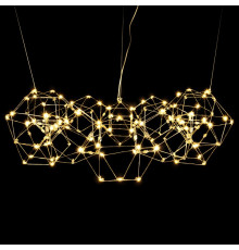 Подвесная люстра O-LUCE Bjork круглая без вставок 11810-4