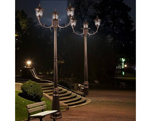 Уличный фонарный столб Reluce 00867-0.7-003SL 2.2M BKG