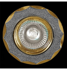 Встраиваемый светильник  01001-9.0-001AK MR16 SS+GD