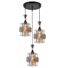 Подвесной светильник Reluce 03128 03128-0.9-03 BK+PATINA GOLD